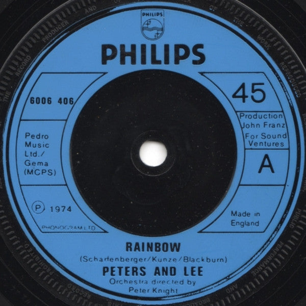 Peters & Lee : Rainbow (7")