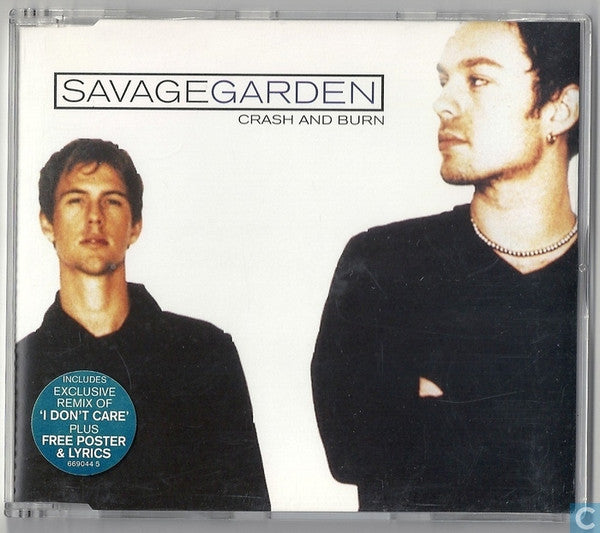 Savage Garden : Crash And Burn (CD, Single)