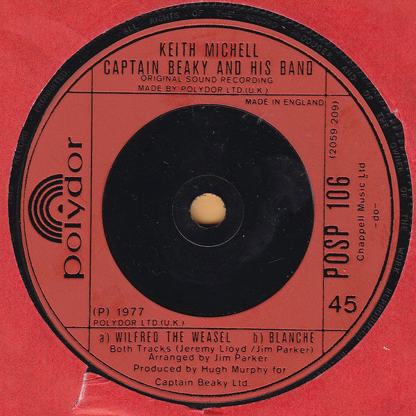 Keith Michell, Captain Beaky And His Band : Captain Beaky (7", Single)