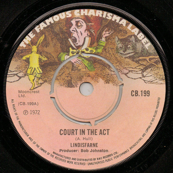 Lindisfarne : Court In The Act (7", Single)