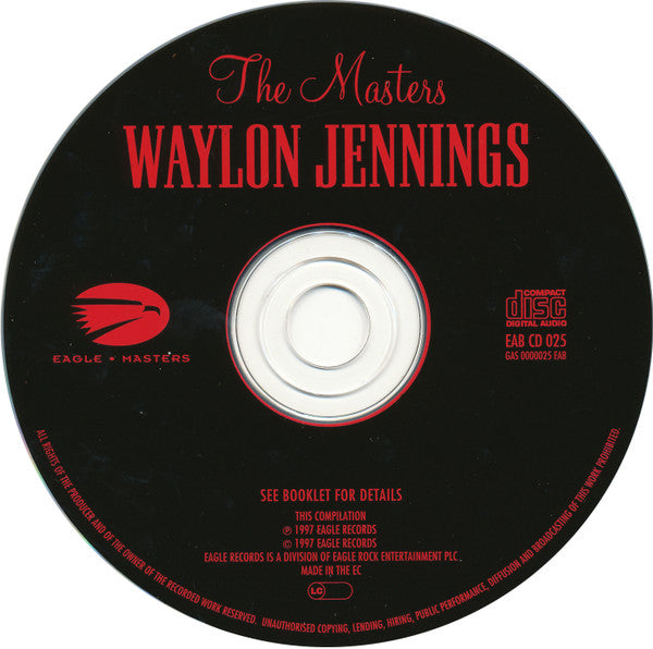 Waylon Jennings : The Masters (CD, Comp)