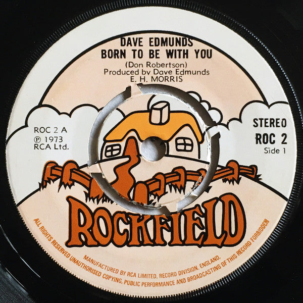 Dave Edmunds : Born To Be With You (7", Single, Kno)