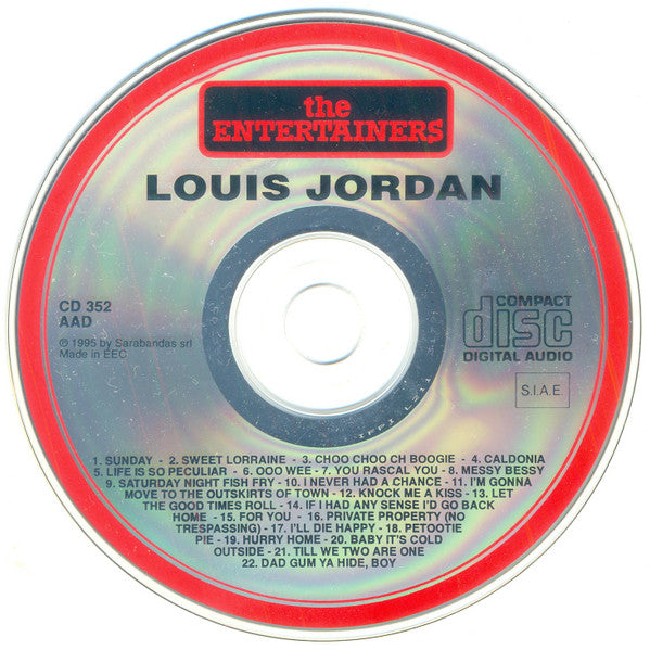 Louis Jordan And His Tympany Five : Louis Jordan And His Tympany Five (Quest Stars: Ella Fitzgerald & Louis Armstrong) (CD, Comp)