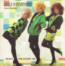 Belle And The Devotions : Love Games (7", Single, Ora)