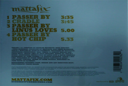 Mattafix : Passer By (CD, Single)