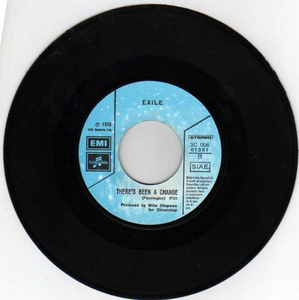 Exile (7) : Kiss You All Over (7")