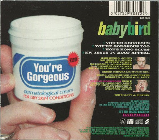 Babybird : You're Gorgeous (CD, Single, CD1)