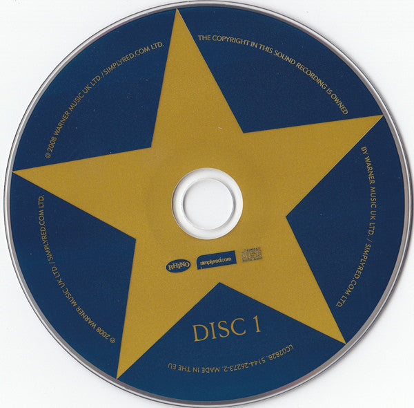 Simply Red : Stars  (CD, Album, RE, RM + CD, Comp, RM + DVD-V, PAL + Co)