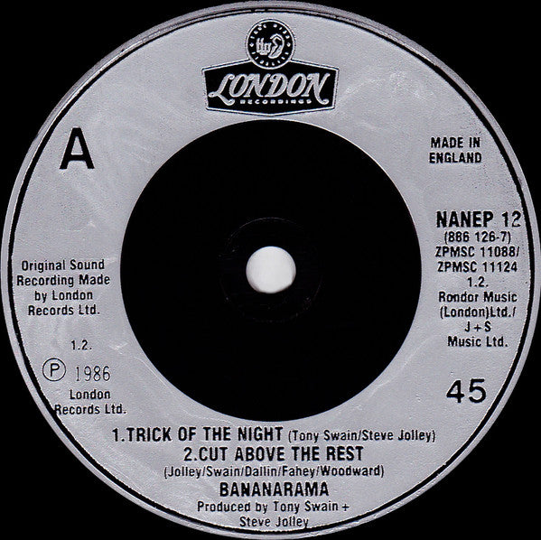 Bananarama : A Trick Of The Night (7", EP, S/Edition)