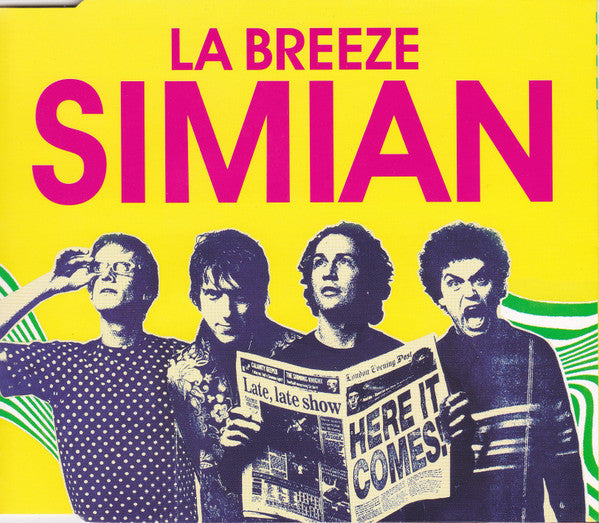 Simian : La Breeze (CD, Single, Enh)