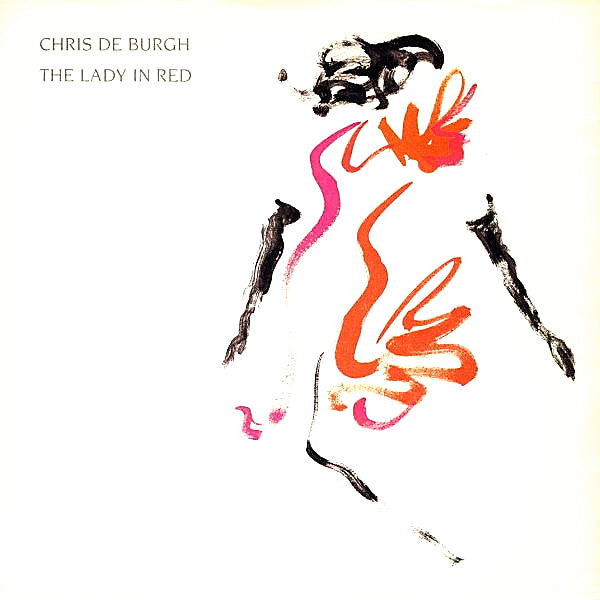 Chris de Burgh : The Lady In Red   (7", Single, Inj)