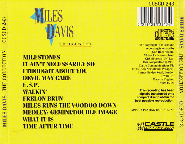 Miles Davis : The Collection (CD, Comp)