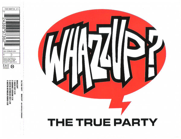 The True Party : Whazzup? (CD, Single)