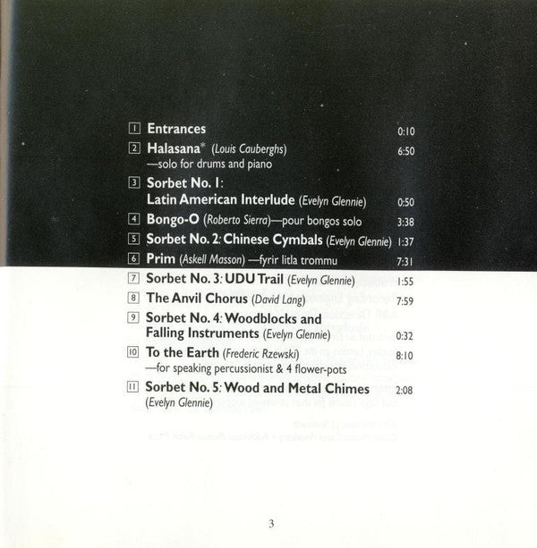 Evelyn Glennie : Drumming (CD, Album)