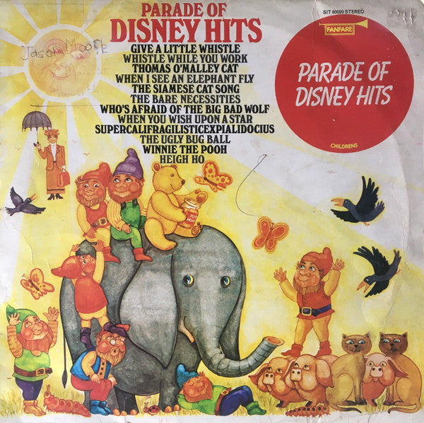 Various : Parade Of Disney Hits (LP, Comp)