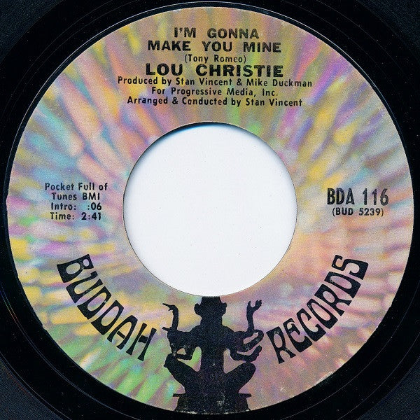 Lou Christie : I'm Gonna Make You Mine / I'm Gonna Get Married (7", Styrene)