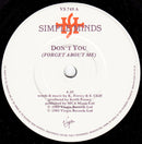 Simple Minds : Don't You (Forget About Me) (7", Single, Mat)