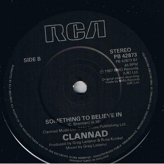 Clannad : In A Lifetime (7", Single)