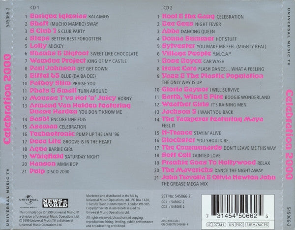 Various : Celebration 2000 (2xCD, Comp)