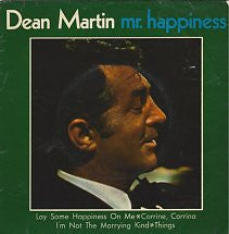 Dean Martin : Mr. Happiness  (7", EP)