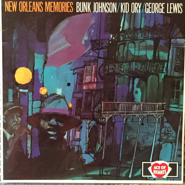 Bunk Johnson / Kid Ory / George Lewis (2) : New Orleans Memories (LP, Album)