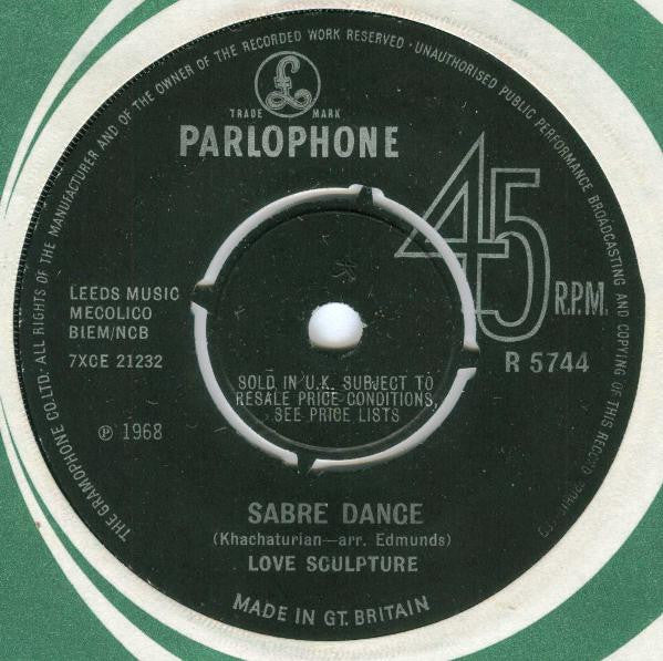 Love Sculpture : Sabre Dance (7", Single)