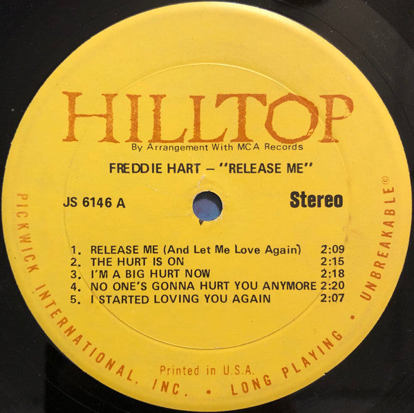 Freddie Hart : Release Me (LP, Album)