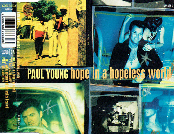 Paul Young : Hope In A Hopeless World (CD, Single)