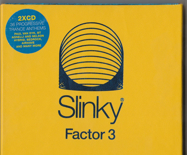 Various : Slinky Factor 3 (2xCD, Comp, Ltd, Mixed, Del)