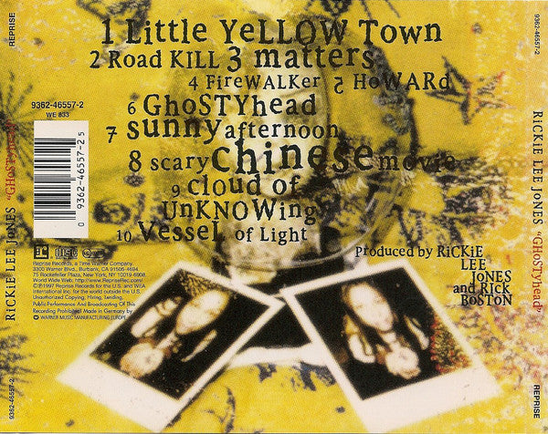 Rickie Lee Jones : Ghostyhead (CD, Album)