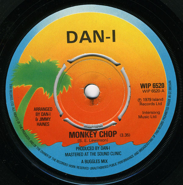Dan-I : Monkey Chop (7", Single)