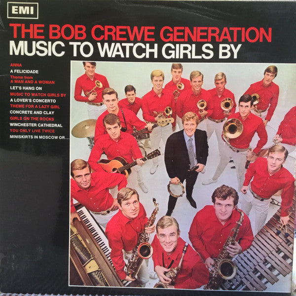 The Bob Crewe Generation : Music To Watch Girls By (LP, Album, Mono)