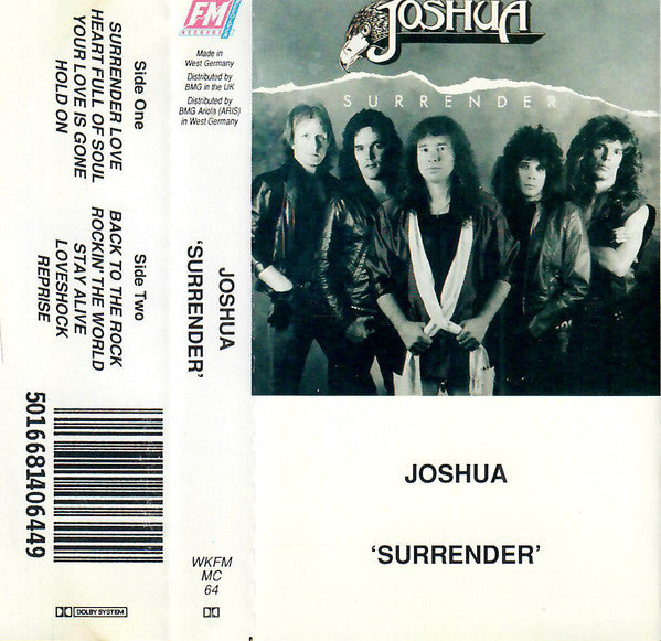 Joshua (25) : Surrender (Cass, Album)