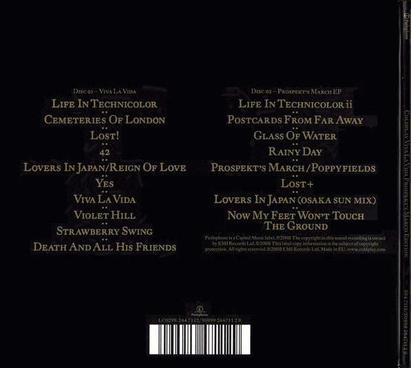 Coldplay : Viva La Vida (Prospekt's March Edition) (CD, Album, RE + CD, EP, RE + Dig)