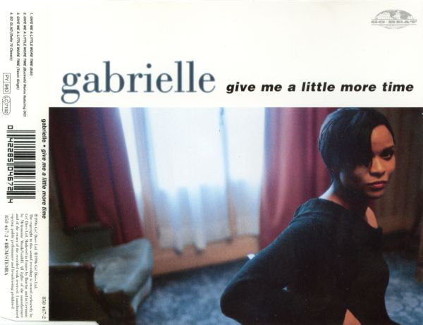 Gabrielle : Give Me A Little More Time (CD, Single)
