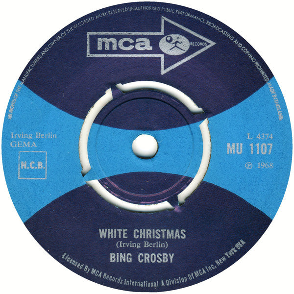 Bing Crosby : White Christmas / The First Snowfall (7", Single)