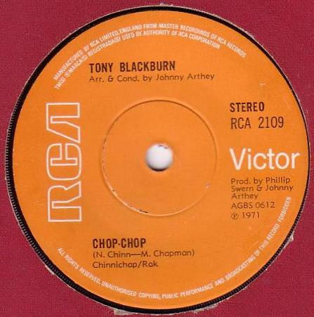 Tony Blackburn : Chop-Chop (7", Single)