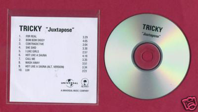 Tricky With DJ Muggs And Dame Grease : Juxtapose (CDr, Album, Promo)