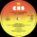 Neil Diamond : Love At The Greek (Recorded Live At The Greek Theatre, Los Angeles) (2xLP, Album, CBS)