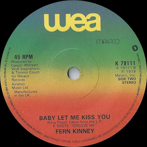 Fern Kinney : Together We Are Beautiful (7", Single, Sol)