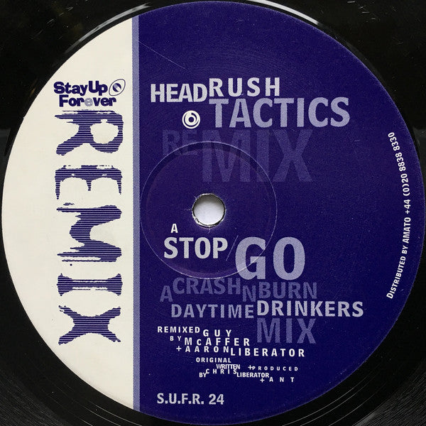 Headrush Tactics : Stop / Go (Remix) (12")