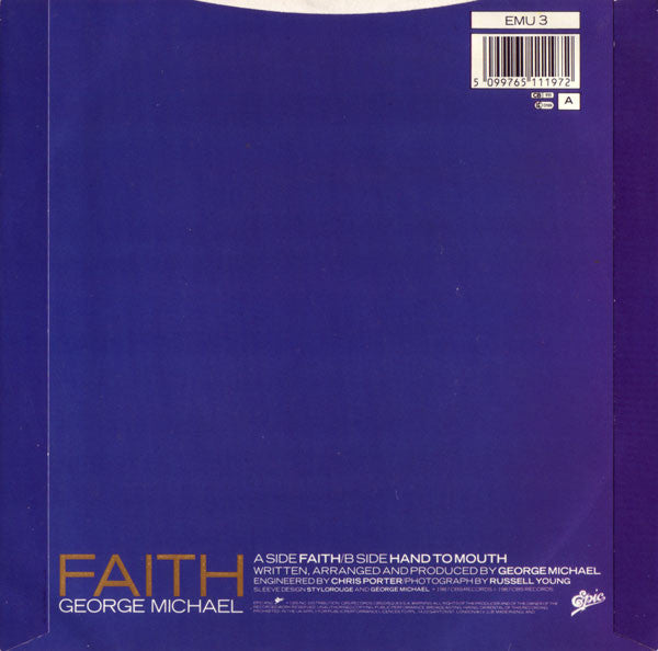 George Michael : Faith (7", Single)