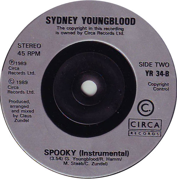 Sydney Youngblood : If Only I Could (7", Single, Inj)