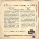Louis Armstrong And His All-Stars : Music Featured In "The Glenn Miller Story" (7")