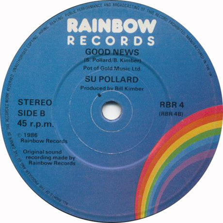 Su Pollard : Starting Together (7", Single)