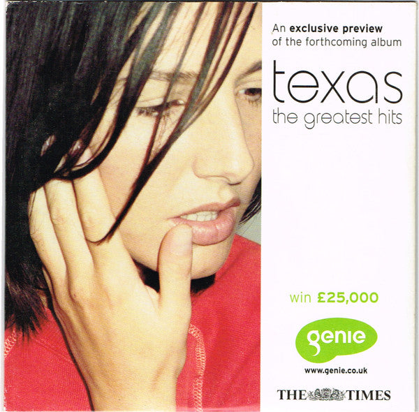 Texas : The Greatest Hits - An Exclusive Preview Of The Forthcoming Album (CD, Promo, Smplr)