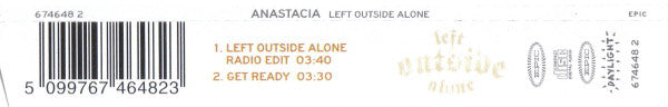 Anastacia : Left Outside Alone (CD, Single)