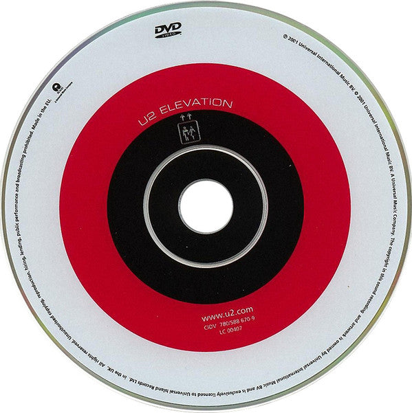 U2 : Elevation (DVD-V, Single, PAL)