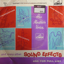 Various : Sound Effects - Fanfares For Shakespearian And Other Plays (7")