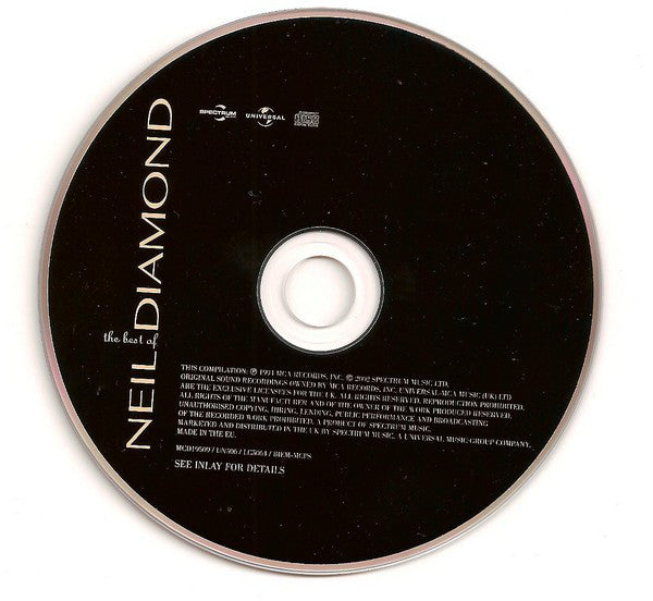 Neil Diamond : The Best Of Neil Diamond (CD, Comp, RE)